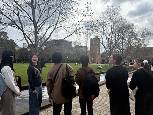 メルボルン大学キャンパスツアー